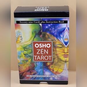 Osho Zen Tarot: The Transcendental Game of Zen Book & 79 Tarot Card Deck Set